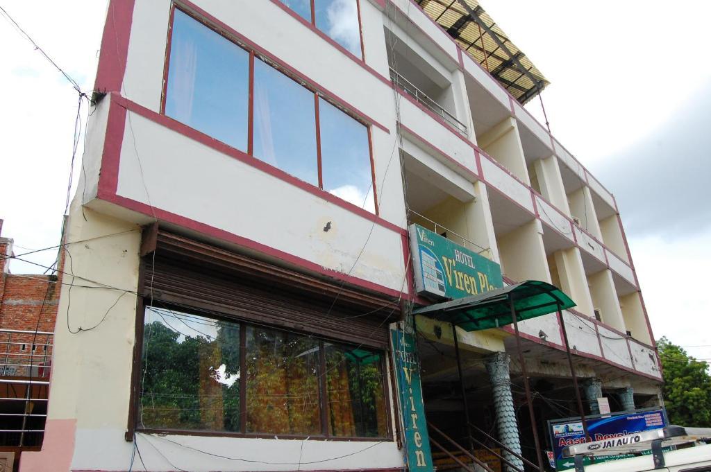 Hotel Viren Plaza Agra  Bagian luar foto
